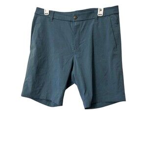 Lululemon ABC Classic Fit Shorts Men's Size 32 Woven Air Steel Blue